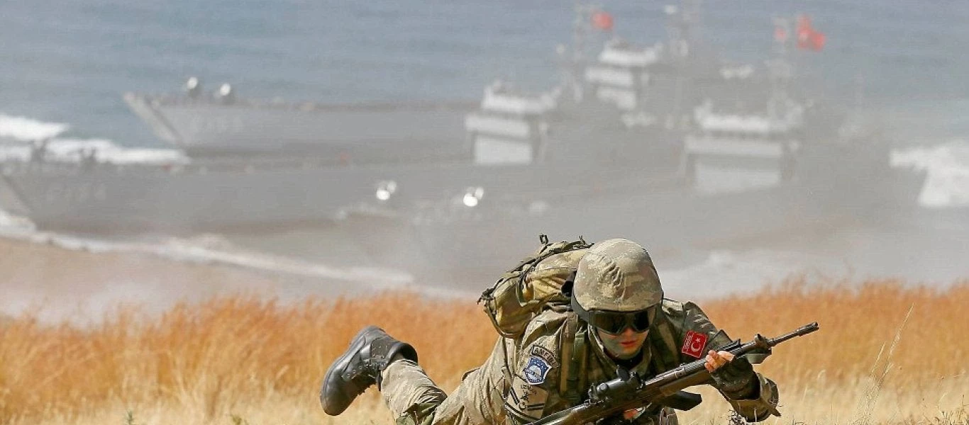 Mεγάλες δυνάμεις ρίχνουν οι Τούρκοι στο Αιγαίο – Ιδού η αποβατική δύναμη κοντά σε Χίο και Σάμο – Με τις «κεραίες» απλωμένες παρακολουθούν οι Επιτελείς μας